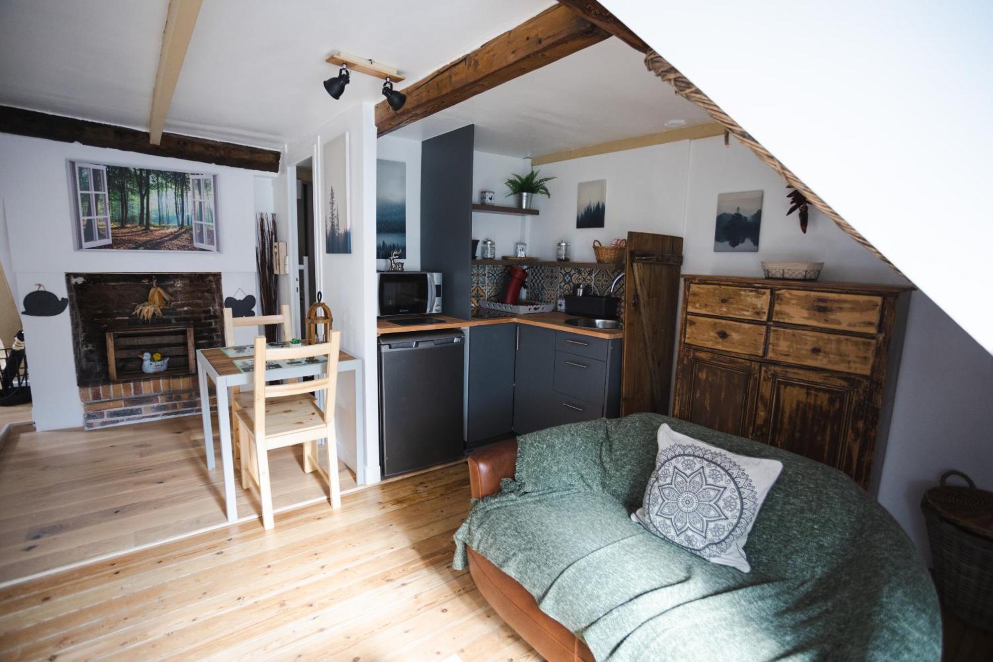 La Villa Au Petit Bonheur Honfleur Buitenkant foto